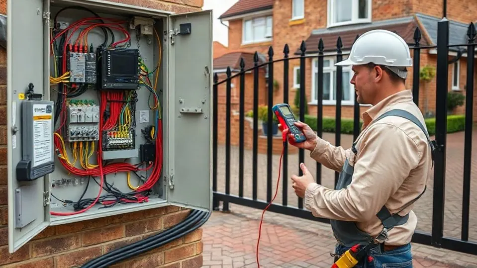 Electric Gates Wiring in Whitstable