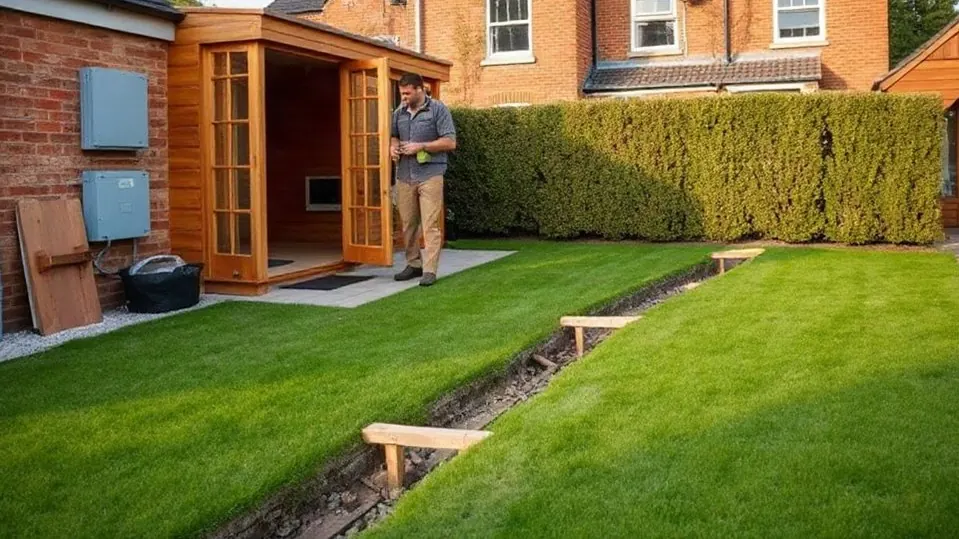 Garden Office & Shed Power in Whitstable