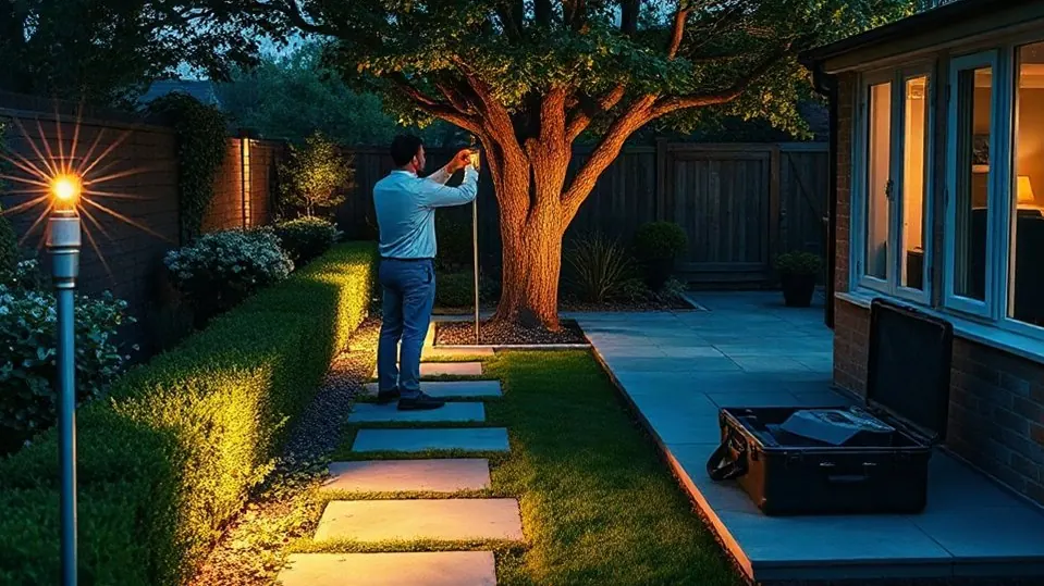 Outdoor Garden Lighting in Whitstable